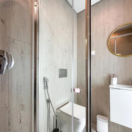 Apartmán T2 Vista Mar - Ac Wifi Com 2 Casas De Banho *